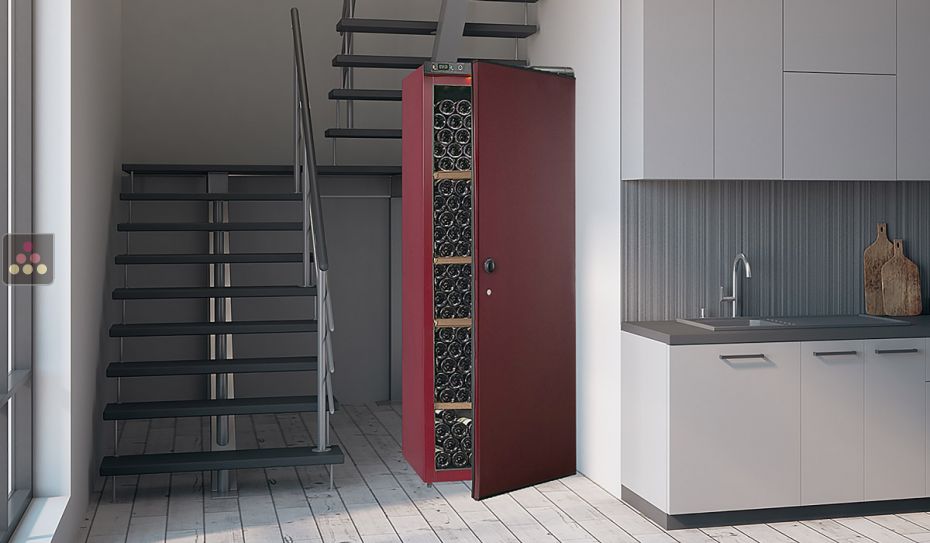 Single temperature wine ageing cabinet