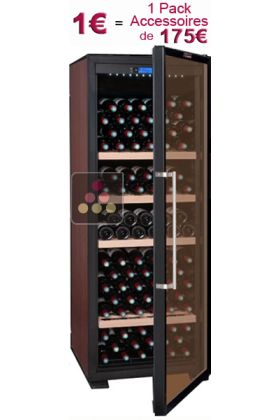 Single temperature wine storage cabinet + Accessory pack worth 175 euros for 1 euro