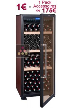 Single temperature wine storage cabinet + Accessory pack worth 175 euros for 1 euro