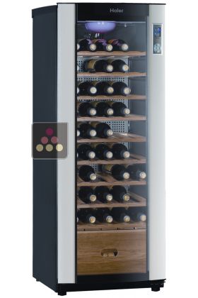 Single temperature wine storage or service cabinet