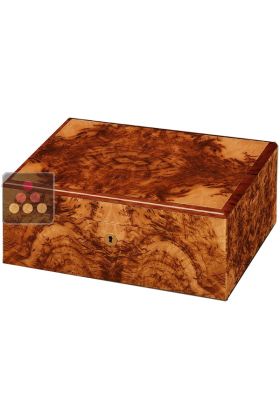 Cigar humidor - Dark oak