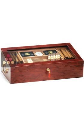 Glass Cigar humidor