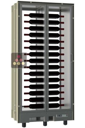 Wine cabinet module  - 120 bottles - front & rear access
