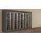 Freestanding combination of 4 professional multi-temperature wine display cabinets - Horizontal bottles - Flat frame