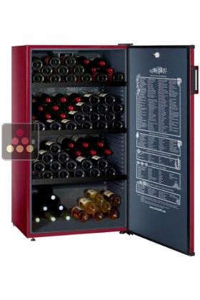 Multi-Temperature wine storage and service cabinet 