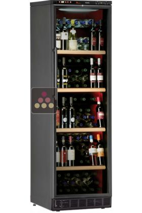 Multiple temperature built in wine storage or service cabinet