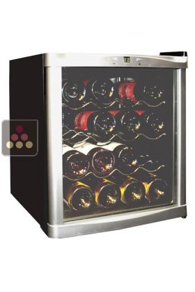 Single temperature wine service wine cabinet