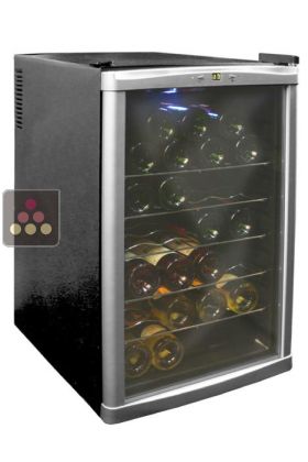 Single temperature wine service wine cabinet