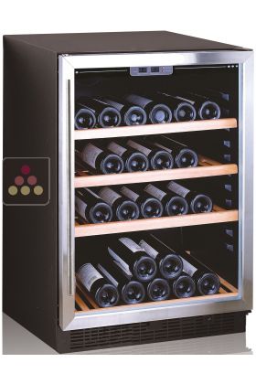 Single temperature built in wine storage and service cabinet
