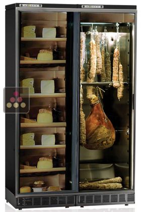 Combined built in delicatessen & cheese cabinet - up to 180kg capacity