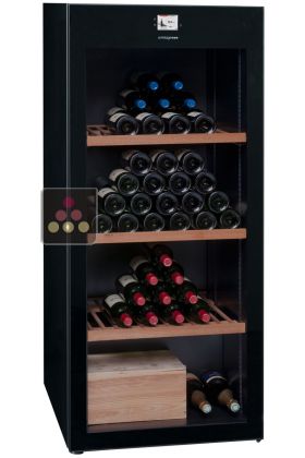 Single temperature wine storage or service cabinet