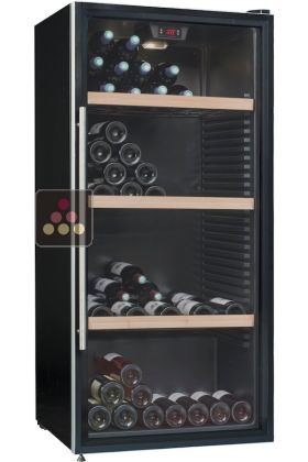 Wine cabinet for multi temperature service or single temperature storage 