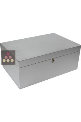 Compact Aluminium Cigar Humidor