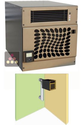 Air conditioner for wine cellar for room of up to 48m3 - Cooling and Heating - External installation