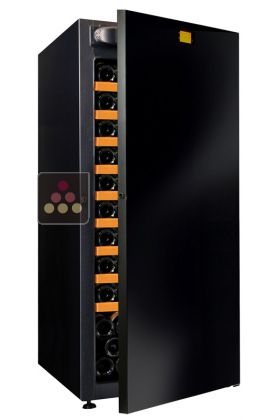 Single-temperature wine cabinet for ageing or service