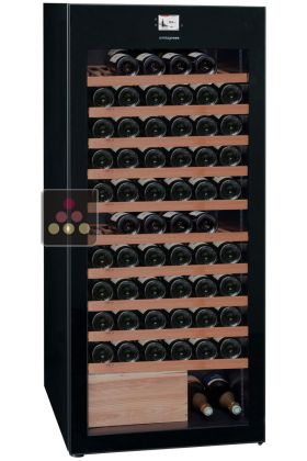 Single temperature wine storage or service cabinet