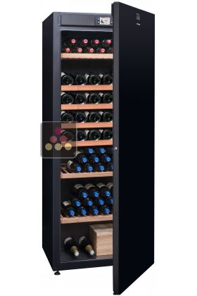 Single-temperature wine cabinet for ageing or service