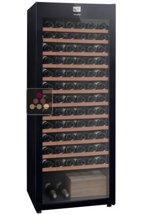 Single temperature wine storage or service cabinet