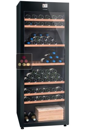 Multi-Temperature wine storage and service cabinet 