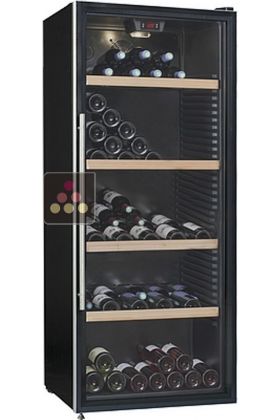 Wine cabinet for multi temperature service or single temperature storage 