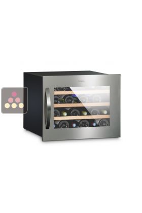 Single temperature built in wine service cabinet