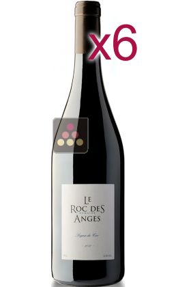 6 Bottles of Red Côtes du Roussillon Villages 2017 - Domaine Le Roc des Anges