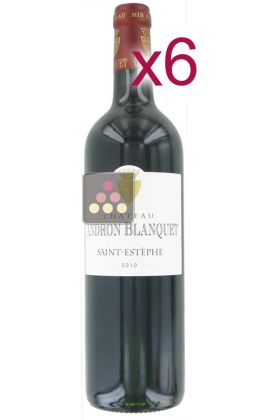 6 Bottles of Saint-Estèphe Cru Bourgeois - 2015 - Château Andron Blanquet