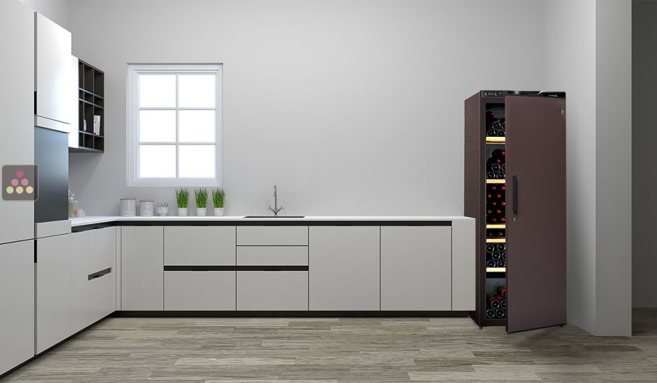 Single temperature wine ageing cabinet