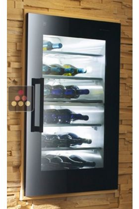 Dual temperature built in wine service cabinet - Right hinged