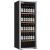 Single temperature wine service or storage cabinet - Mixed shelves
