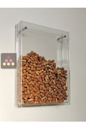 Wall cork storage solution