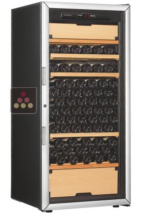 Multi-Purpose Ageing and Service Wine Cabinet for fresh and red wines - 3 temperatures - Storage/sliding shelves