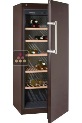 Single temperature wine ageing and service cabinet 