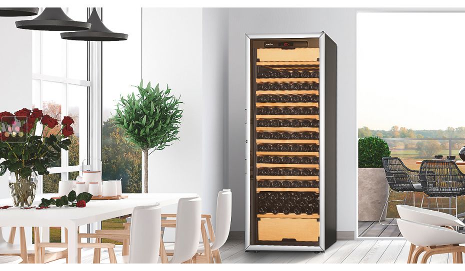 Multi-Purpose Ageing and Service Wine Cabinet for fresh and red wines - 3 temperatures - Sliding shelves