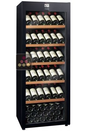 Single temperature wine storage or service cabinet