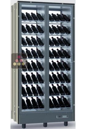Wine cabinet module  - 112 bottles - front & rear access