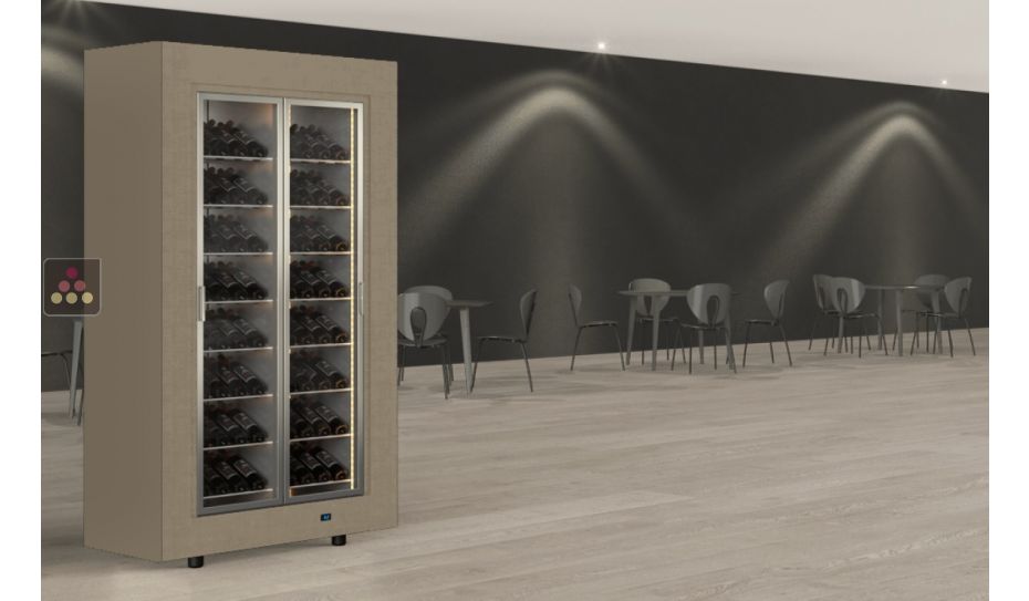 Multipurpose island unit wine cabinet for service or storage