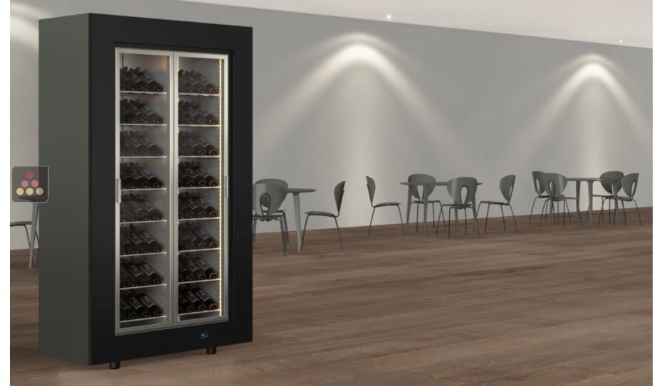 Multipurpose island unit wine cabinet for service or storage