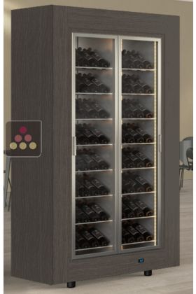 Multipurpose island unit wine cabinet for service or storage