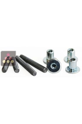 Assembly kit for 2 furniture Visiobois/Visiobox