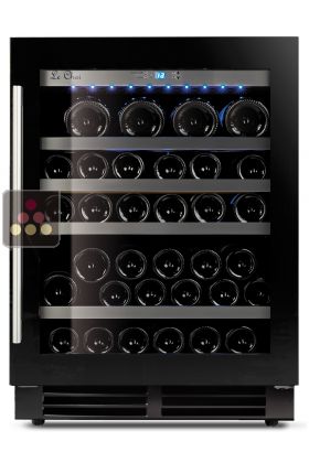 Mono-temperature wine cabinet for service