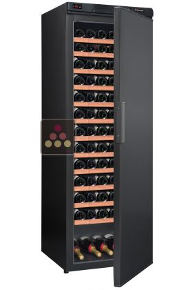 Single temperature wine cabinet for ageing or service