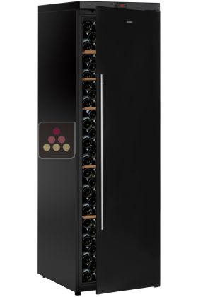 Single temperature wine ageing cabinet or service with humidity control