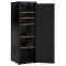 Single temperature wine ageing cabinet or service with humidity control