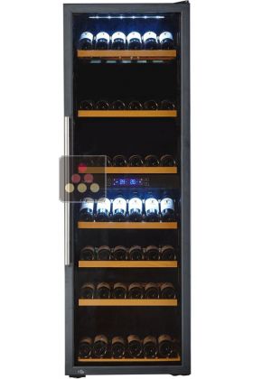 Multi-purpose dual temperature wine cabinet