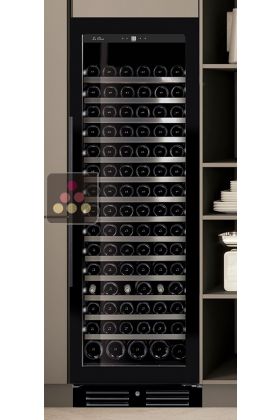 Built-in mono-temperature wine cellar for service