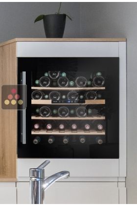 Single temperature built in wine service cabinet