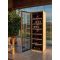 Single temperature wine cabinet for storage or service - Mixed shelves