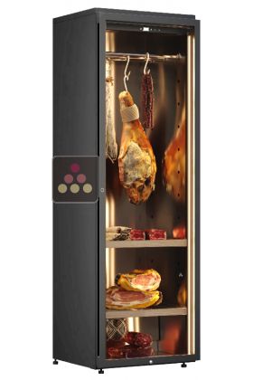 Freestanding single temperature cold cuts cabinet