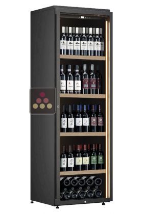 Single temperature freestanding wine cabinet for storage or service - Standing bottles